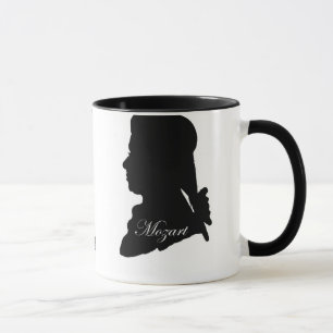 Taza Clarinetista Anton Stadler y compositor Mozart Mug