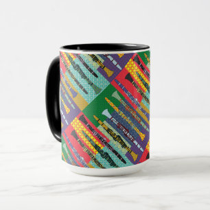 Taza Clarinets con patrones