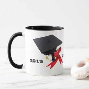 Taza Clase de 2019 Día de Graduación Café Mug by Jan