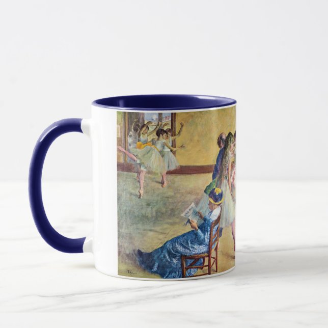 Taza Clase de ballet, Sala de Baile de Edgar Degas (Izquierda)