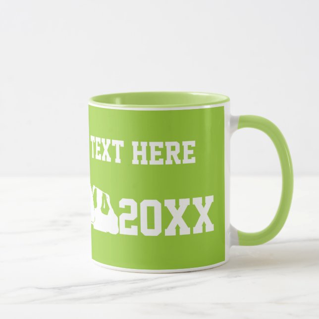 Taza Clase de CUALQUIER año personalizados (Derecha)
