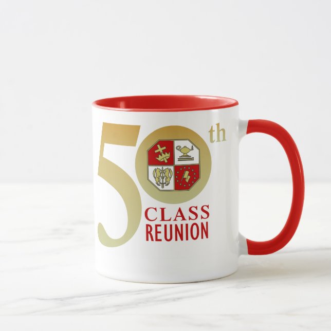 Taza Clases de 1973 50º café Reunión (Derecha)