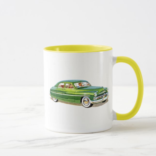 Taza clásica 1950 de Mercury del coche (Derecha)