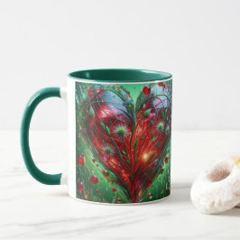 Taza Clásica Corazón Colección con Mucho Amor ❤️ 