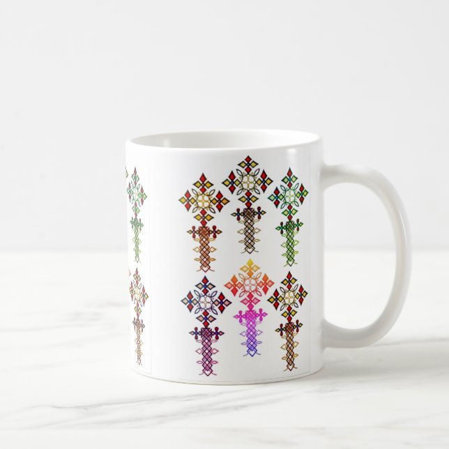 Taza clásica cruzada etíope (Derecha)
