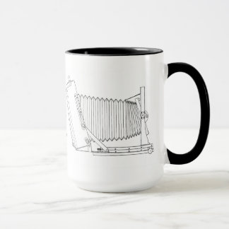 Taza clásica de la cámara de visión