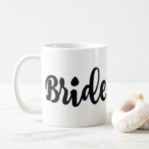 taza clásica de la novia de 11 onzas