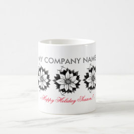 Taza CLÁSICA de la oficina del POINSETTIA