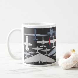 Taza clásica de los aviones de Northrop