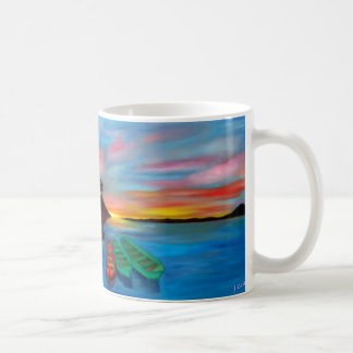 Taza clásica de sueño tropical