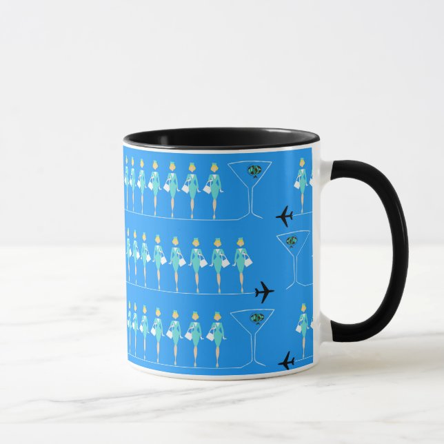 Taza clásica del asistente de vuelo (Derecha)