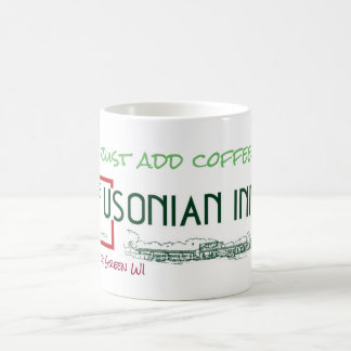 Taza clásica del blanco del mesón de Usonian