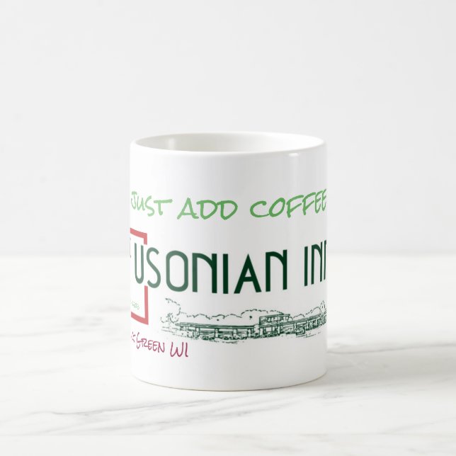 Taza clásica del blanco del mesón de Usonian (Centro)