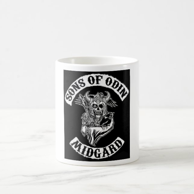 Taza clásica del café con leche de Viking (Centro)