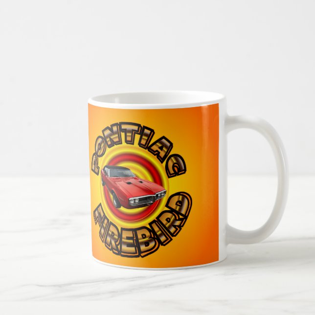 Taza clásica del coche de Pontiac Firebird (Derecha)