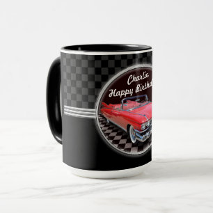 Taza clásica del fiesta de Cadillac