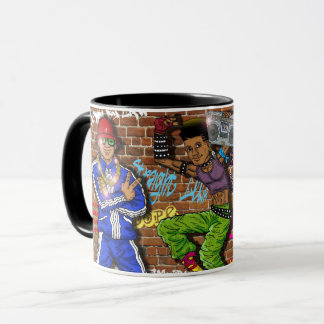 Taza clásica del hip-hop de los años 80