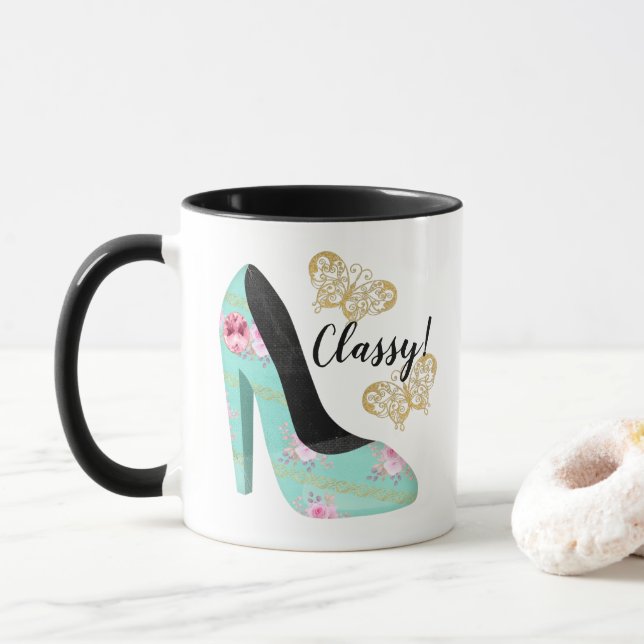 Taza Clásica Lady Mug (Con donut)