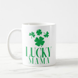 Taza clásica Lucky Mama – Taza de café para mamá t