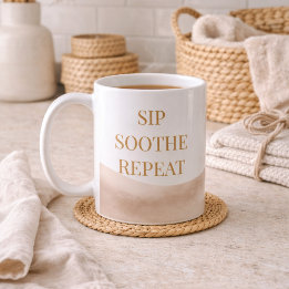 Taza clásica para ritual de café costero, 11 oz