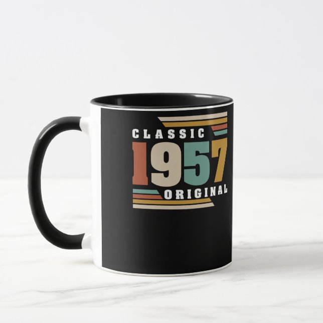 Taza Clásico 1957 Original Cumpleaños 65 Años (Izquierda)