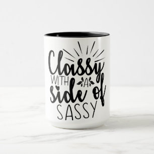 Taza Clásico Con Un Lado Sencillo