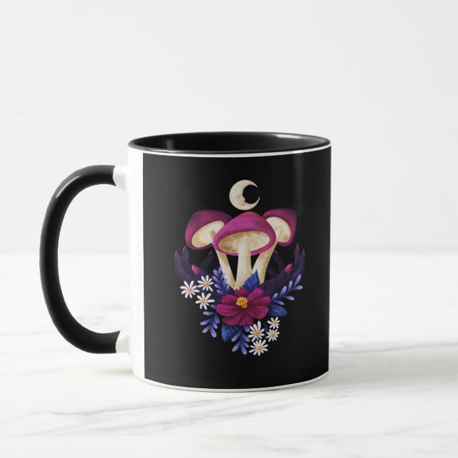 Taza Clásico de hongos sinérgicos (Izquierda)