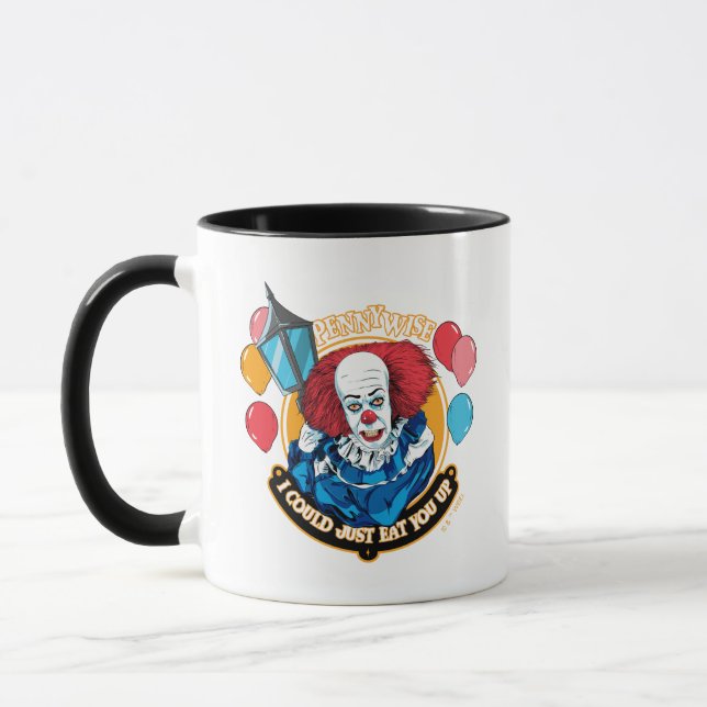 Taza Clásico De Pennywise - Podría Comerte. (Izquierda)