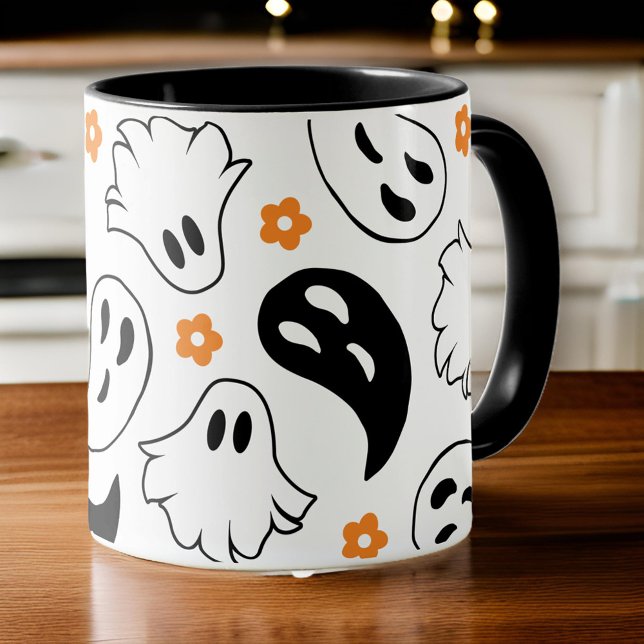 Taza Clásico del Escuadrón de Fantasma Trendy Halloween (Subido por el creador)