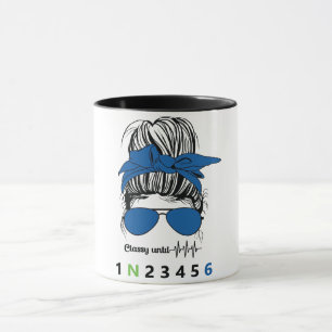 Taza Clásico hasta... Motocicleta divertida