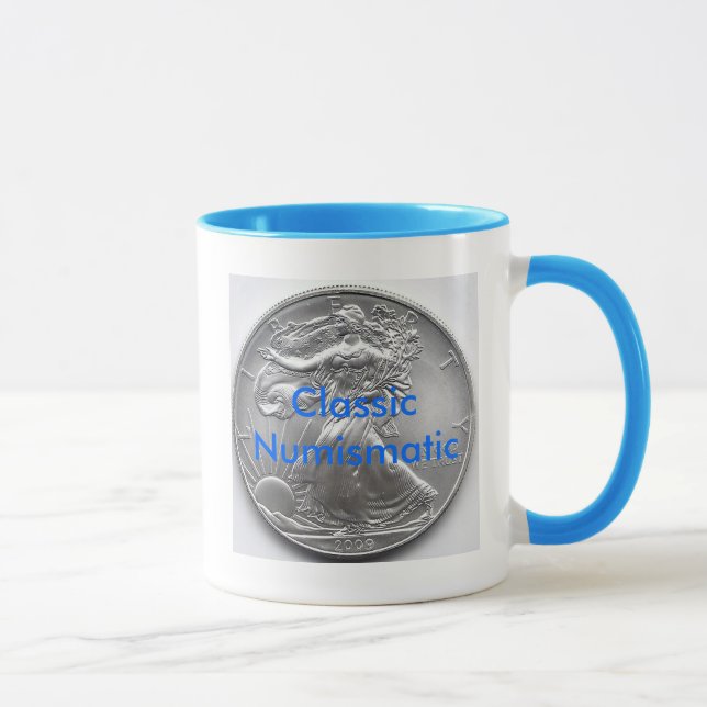 TAZA CLÁSICO NUMISMÁTICO (Derecha)