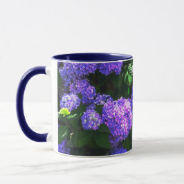 Taza Clásico púrpura Hydrangea Mug