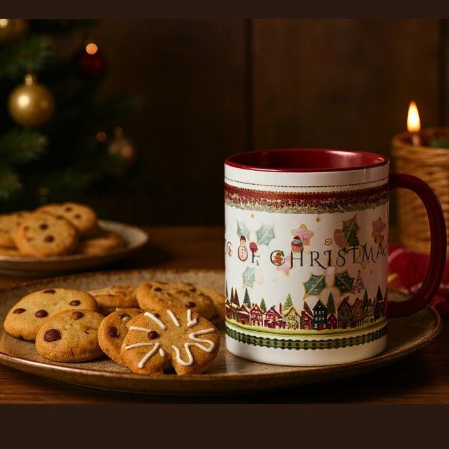 Taza Classic Christmas Decorative Festive Jolly (Subido por el creador)