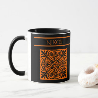 Taza Classic Greek Inspired Personalized 