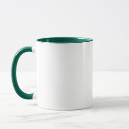 Taza Classic Solid Hunter Green Mug for Everyday Use