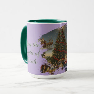 Taza Classical Christmas Nativity Art Coffee Mug
