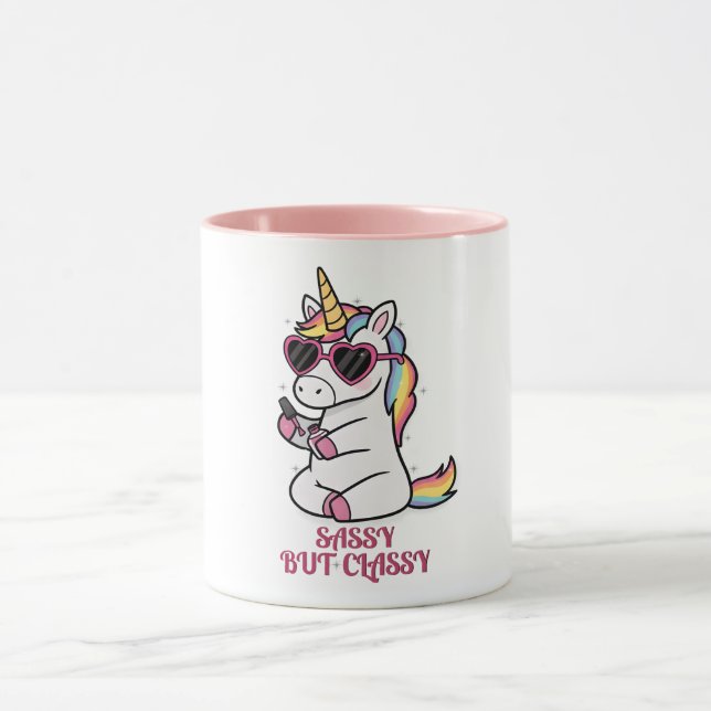 Taza Classy Unicorn Manicure – Sassy Mood (Centro)