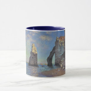 Taza Claude Monet Cliffs at Etretat Impresionist Paint