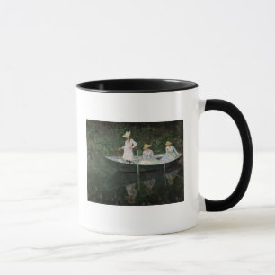 Taza Claude Monet el   el barco en Giverny, c.1887
