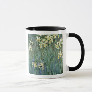 Taza Claude Monet el   los iris amarillos