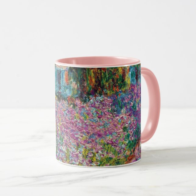 Taza Claude Monet - Irlandeses en el Bella Artes del Ja (Anverso derecho)