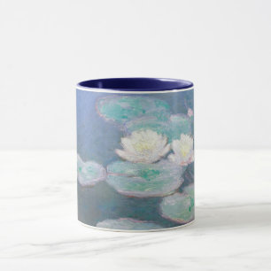 Taza Claude Monet - Lilies de agua, efecto nocturno