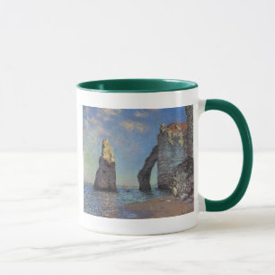 Taza Claude Monet - Los acantilados en Etretat 1885