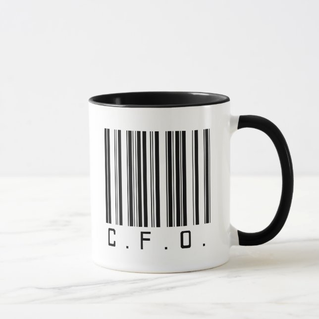 Taza Clave de barras de CFO (Derecha)