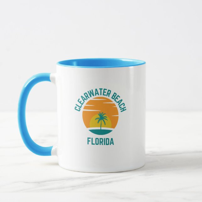 Taza Clearwater Beach Florida Coffee Mug (Izquierda)