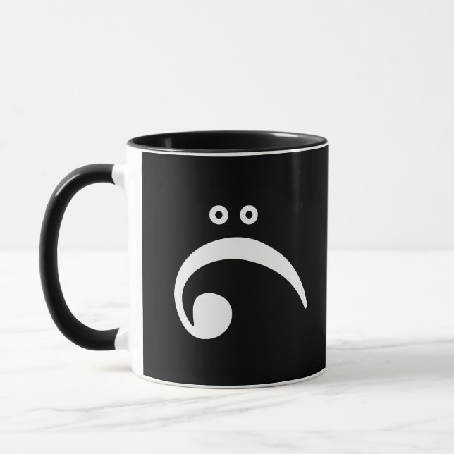 Taza Clef bajo triste (Izquierda)