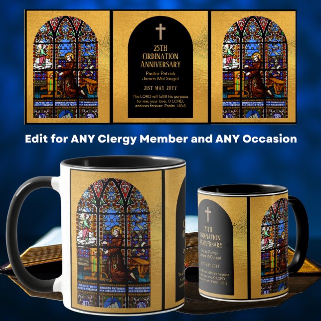 Taza Clérigo del sacerdote Pastor Deacon (Subido por el creador)