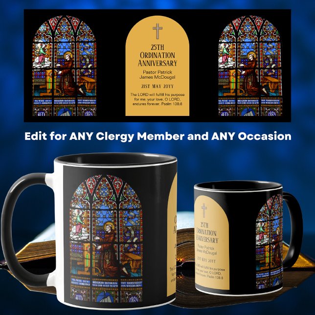 Taza Clérigo del sacerdote Pastor Deacon (Subido por el creador)