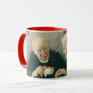 Taza Clero antiguo, café o té con un sacerdote