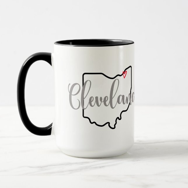 Taza Cleveland Ohio Mug (Izquierda)
